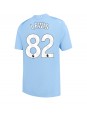 Manchester City Rico Lewis #82 Domácí Dres 2023-24 Krátký Rukáv